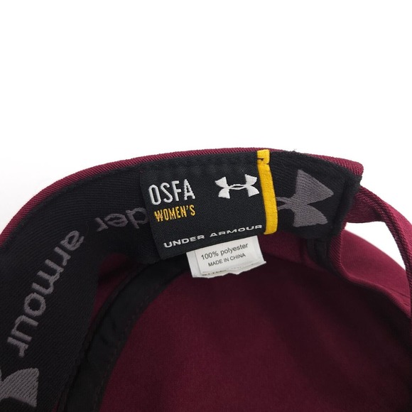 Montana Grizzlies Under Armour Womens Cadet Strapback Hat College NCAA Army Cap - Picture 7 of 7